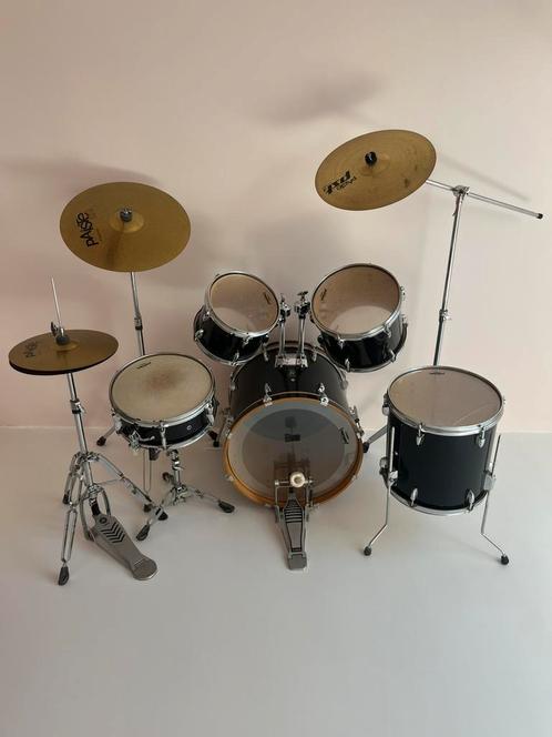 Yamaha Drumstel Zwart, Muziek en Instrumenten, Drumstellen en Slagwerk, Zo goed als nieuw, Yamaha, Ophalen