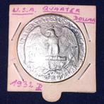 Washington Quarter 1932 D >Denver Mint, Timbres & Monnaies, Enlèvement ou Envoi, Monnaie en vrac, Argent