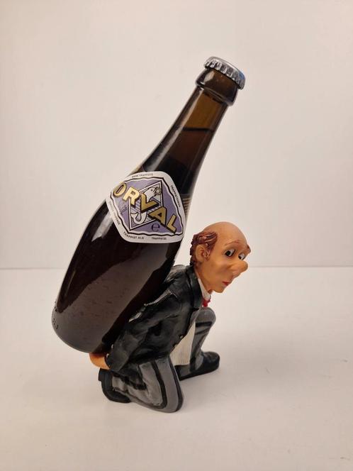 Zeldzaam orval flessendrager, Verzamelen, Biermerken, Zo goed als nieuw, Ophalen of Verzenden