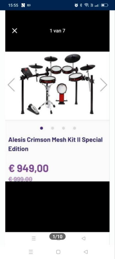 drum, Muziek en Instrumenten, Drumstellen en Slagwerk, Zo goed als nieuw, Roland, Ophalen