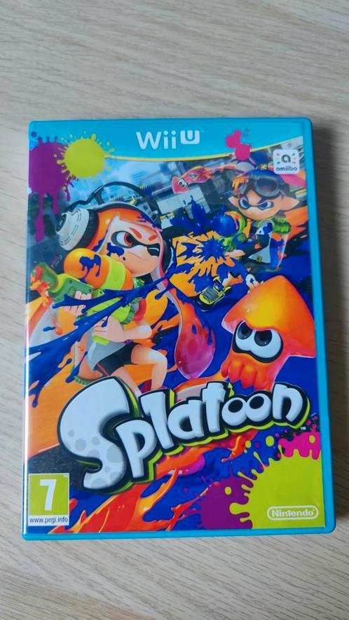 Splatoon - WiiU, Games en Spelcomputers, Games | Nintendo Wii U, Zo goed als nieuw, Ophalen of Verzenden