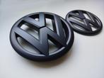 Volkswagen Golf 6 matzwarte logoset — Grille en kofferbak, Ophalen of Verzenden