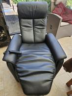 Nieuwe elektrische leren relaxzetel relax zetel leder, Huis en Inrichting, Ophalen, Nieuw, Eenpersoons, Leer