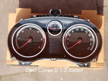 km teller Opel Corsa D nieuw!