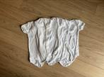 4 witte body’s Petit Bateau, Kinderen en Baby's, Babykleding | Maat 68, Verzenden, Gebruikt