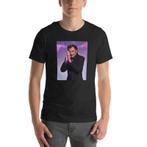 Bedrukt T-shirt met foto. Zwart T-shirt op maat., Kleding | Heren, T-shirts, Overige kleuren, Verzenden, Nieuw, Overige maten