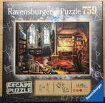 escape puzzel Ravensburger 759 stukjes, Ophalen, 500 t/m 1500 stukjes, Zo goed als nieuw, Legpuzzel