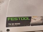 Festool TS55 REBQ + rail FS 1400/2, Doe-het-zelf en Bouw, Ophalen, Gebruikt