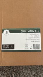 Nieuw Zwart Windscherm van Lifa Living 170x600 cm, Enlèvement, Comme neuf