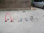 4 Padock stands voor motoren, Motoren, Ophalen, Gebruikt