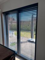 Houten zwarte lamellen 1 j oud, Huis en Inrichting, Stoffering | Gordijnen en Lamellen, Ophalen, Zo goed als nieuw