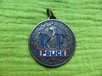 Oude dienstpenning Franse Politie : zeldzaam, Collections, Objets militaires | Général, Enlèvement ou Envoi, Gendarmerie, Ruban, Médaille ou Ailes