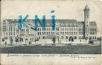 Bruxelles ,collège St Michel  , Bd Militaire, Gelopen, Brussel (Gewest), Voor 1920, Verzenden