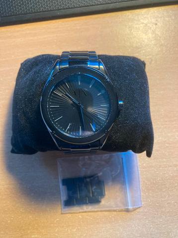 Armani exchange horloge zwart
