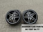 W204 GMP 19 inch velgen 5x112 ET45 met banden 225 35 19, Nieuw, Band(en), Personenwagen, Ophalen