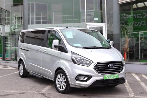 FORD TOURNEO CUSTOM 2.0TDCi 170CV LONG BOITE AUTO 8 PLACES, Auto's, Ford, Bedrijf, Te koop, Transit, 360° camera, ABS, Achteruitrijcamera