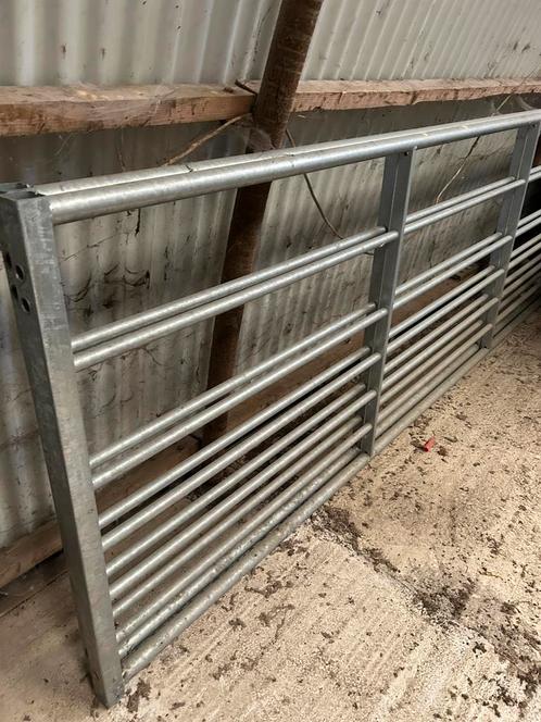 3 weide poorten of stalhekkens gegalvaniseerd, Dieren en Toebehoren, Stalling en Weidegang, Stalling, Weidegang