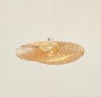 Lindby hanglamp Eleane, bamboe, naturel, Ø 50 cm, Huis en Inrichting, Lampen | Hanglampen, Ophalen, Zo goed als nieuw, Hout