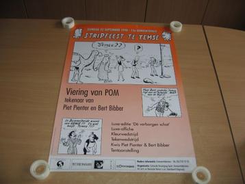 POM : Piet Pienter en Bert Bibber : Affiche stripfeest Temse beschikbaar voor biedingen