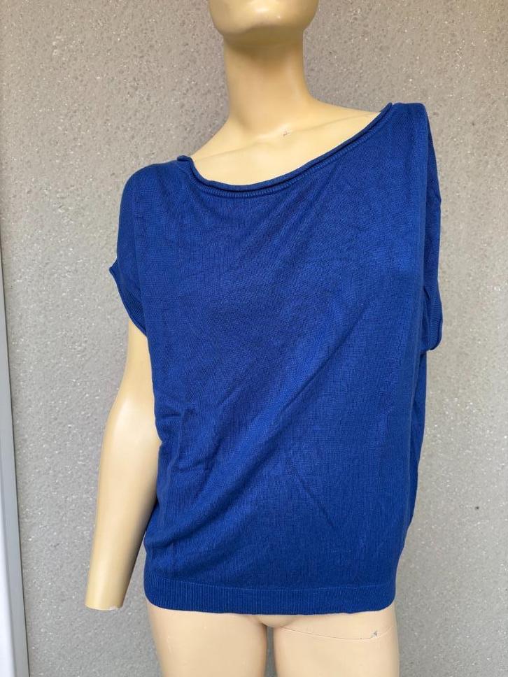 sora by jbc l, Kleding | Dames, T-shirts, Zo goed als nieuw, Maat 38/40 (M), Blauw, Korte mouw, Ophalen of Verzenden