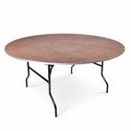 Location - Table de banquet ronde Ø 152cm, Comme neuf, Enlèvement ou Envoi