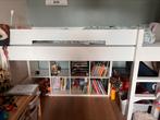 Lit mi-hauteur blanc  Bopita, Kinderen en Baby's, Kinderkamer | Stapelbedden en Hoogslapers, Ophalen, Gebruikt, Halfhoogslaper