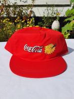 Casquette vintage 1990 Coca-Cola en coton rouge, ajustable, Autres types, Enlèvement ou Envoi, Neuf