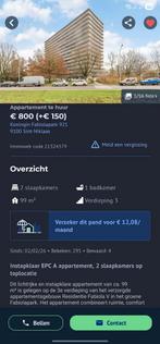 Appartement te huur 2 slaapkamers 99 m2 sint-niklaas