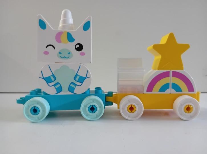 Duplo 10953 - Eenhoorn  - unicorn, Kinderen en Baby's, Speelgoed | Duplo en Lego, Zo goed als nieuw, Duplo, Complete set, Ophalen of Verzenden