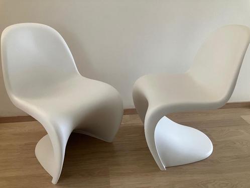 Vitra Verner Panton - Panton Chair, Huis en Inrichting, Stoelen, Zo goed als nieuw, Twee, Kunststof, Wit, Ophalen