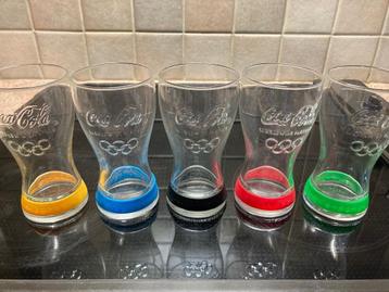 5 glazen van Coca Cola (OS 2012), Enlèvement ou Envoi, Neuf, Verre, Verre ou Verres