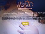 VIP Tickets Monet expo in Antwerpen, Tickets en Kaartjes, Twee personen