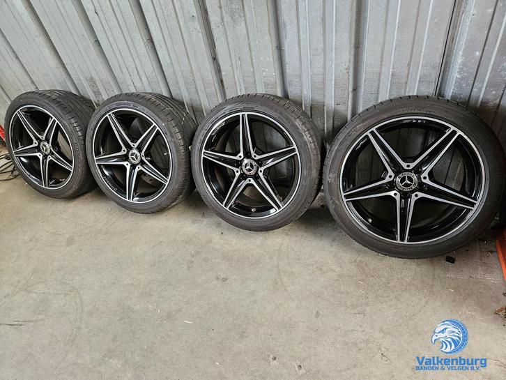 6mm! Originele Mercedes C Klasse C43 AMG W205 18 inch breeds, Auto-onderdelen, Banden en Velgen, Banden en Velgen, Zomerbanden