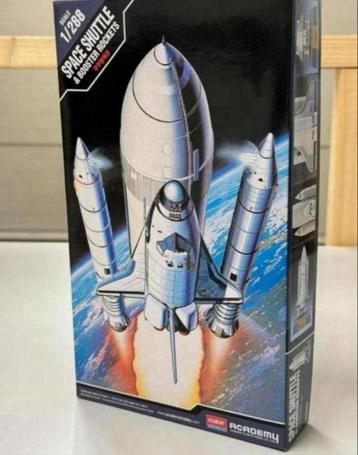 Modelbouw raket Academy Shuttle and Booster 1/288 schaal beschikbaar voor biedingen