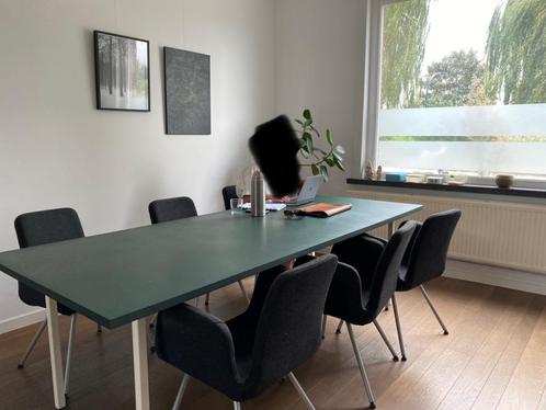 Grote design eettafel HAY-stijl, Huis en Inrichting, Tafels | Eettafels, Zo goed als nieuw, 50 tot 100 cm, 200 cm of meer, Vijf personen of meer