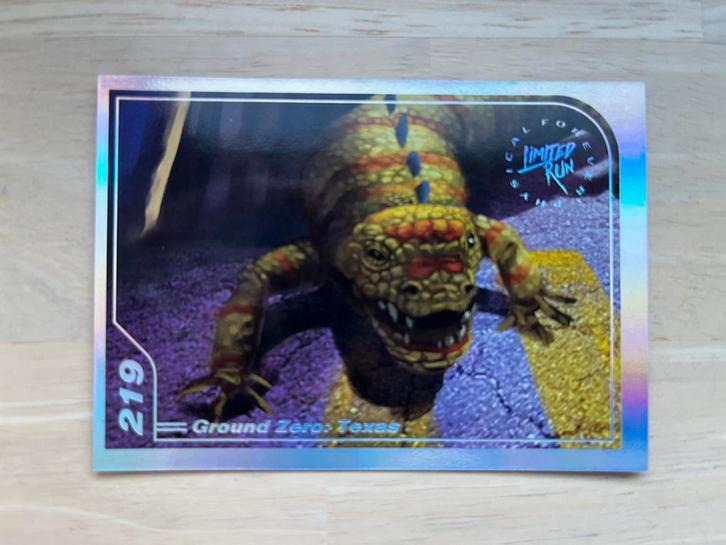 LRG Kaart Nr. 219 - Ground Zero Texas, Hobby en Vrije tijd, Stickers en Plaatjes, Zo goed als nieuw, Ophalen of Verzenden