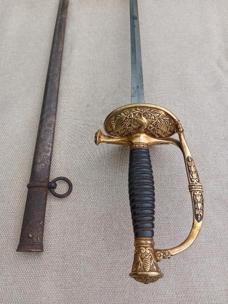 Degen officier Louis-Philippe 1830/1848, Verzamelen, Militaria | Algemeen, Landmacht, Zwaard of Sabel, Ophalen of Verzenden