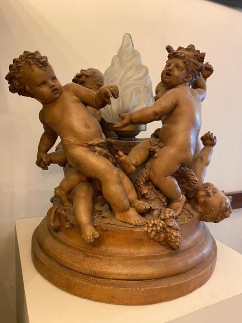 GROOT beeldhouwwerk door Albert-Ernest Belleuse (1824-1887) , Antiek en Kunst, Kunst | Beelden en Houtsnijwerken, Ophalen