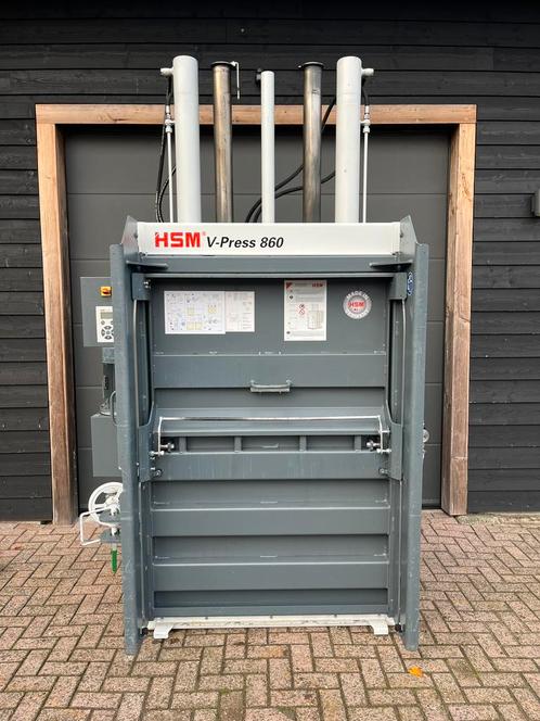 HSM V-Press 860 | 60 ton | Balenpers | Papierpers, Zakelijke goederen, Kantoor en Winkelinrichting | Magazijn, Stelling en Opslag