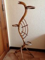 Vintage bamboe bloemen houder, Antiek en Kunst, Ophalen