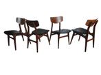 Schitterende vintage Louis van Teeffelen design Webe stoelen, Ophalen of Verzenden, Gebruikt