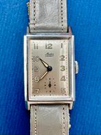 NOS Mars Probat – Art Deco horloge, Handtassen en Accessoires, Horloges | Dames, Leer, Staal, Polshorloge, Zo goed als nieuw
