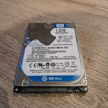  Te koop: WD10JPCX 1TB 2,5" SATA HDD beschikbaar voor biedingen