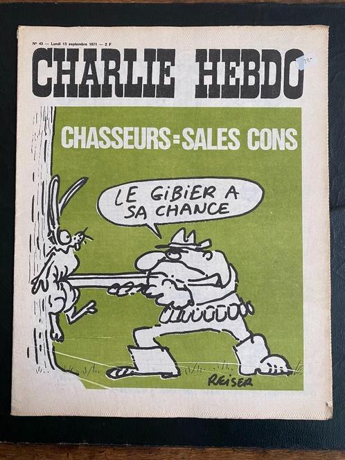 Charlie Hebdo 43 uit "1971", Verzamelen, Tijdschriften, Kranten en Knipsels, Tijdschrift, 1960 tot 1980, Ophalen of Verzenden