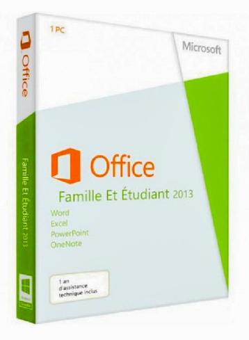 Microsoft Office 2013 Famille et Etudiant (Home & Student) beschikbaar voor biedingen