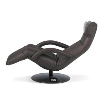 chocoladebruine Design relaxfauteuil jori yoga electrisch beschikbaar voor biedingen
