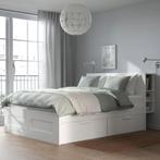 bed met schuiven en achterwand, Huis en Inrichting, Ophalen, Zo goed als nieuw
