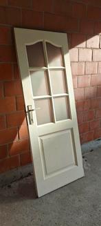 Prachtige deur met melkglas, Enlèvement ou Envoi, Comme neuf