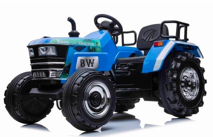 Tractor Luxe Blauw 12V ***NIEUW***, Enfants & Bébés, Jouets | Extérieur | Véhicules à batterie, Neuf, Enlèvement ou Envoi