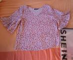Shein t-shirt S maat 36, Manches courtes, Taille 36 (S), Shein, Rose
